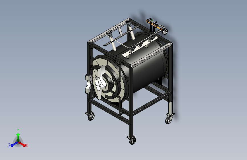 B3000919-便携式玻璃吹制炉
