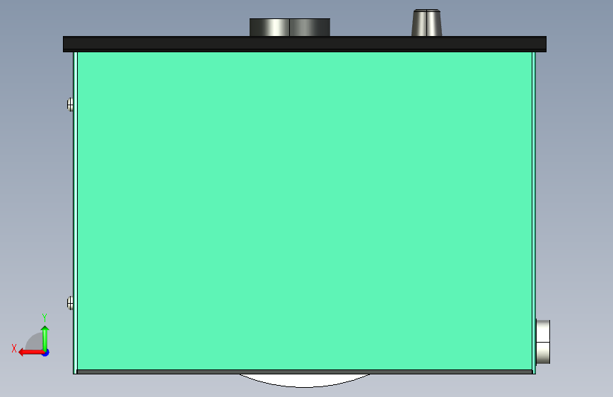 B3000947-AVR-50 颗粒燃烧器 背面视图