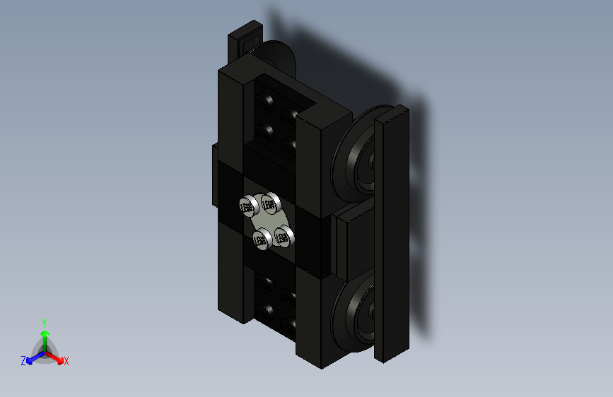 B3001048-LEGO 轨道车转向架