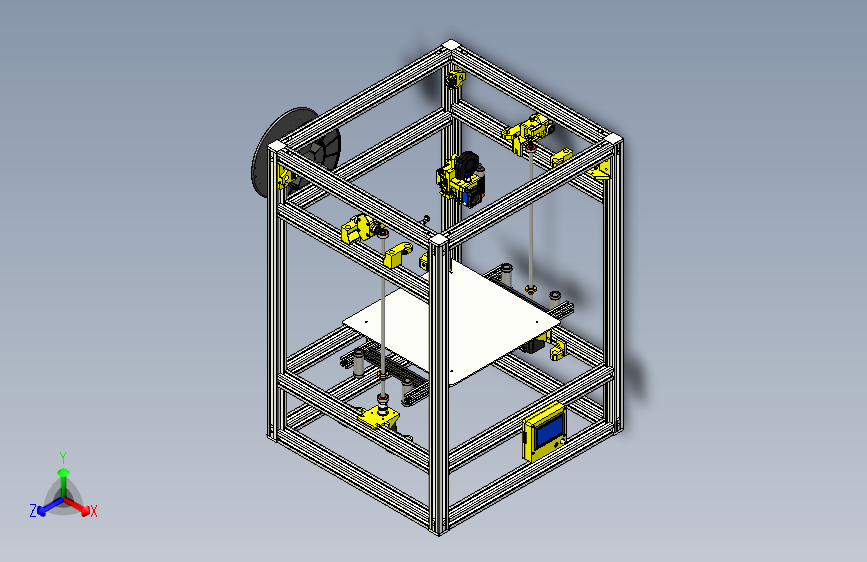 B3001093-3D打印机超立方进化300混音版