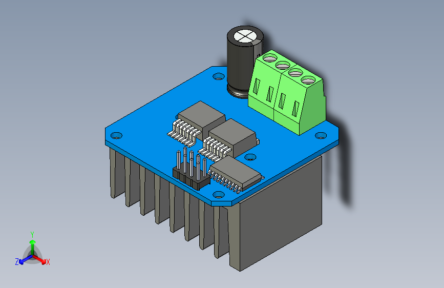 B3001102-BTS7960 43A 高功率H桥模块驱动器