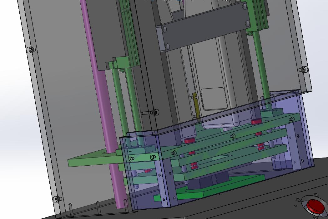 LED按键压台测试治具