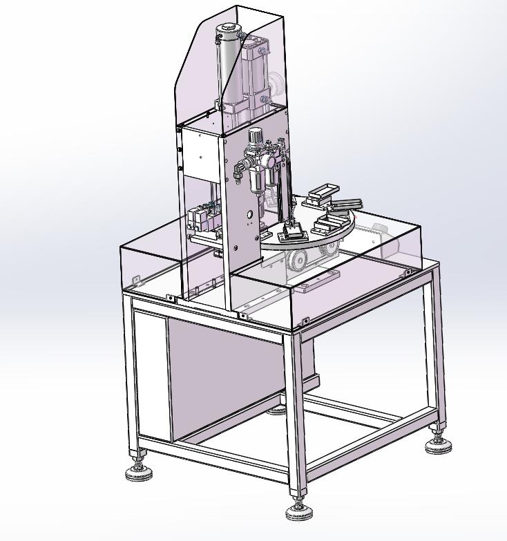 八工位气液增压铆压机
