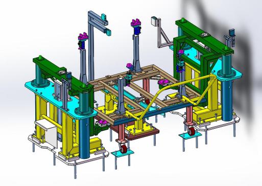 汽车生产线夹具