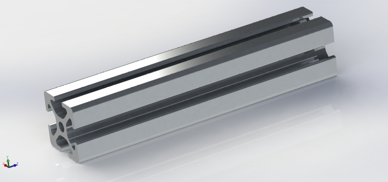 20毫米x 20mm毫米CNC型材5毫米间隙