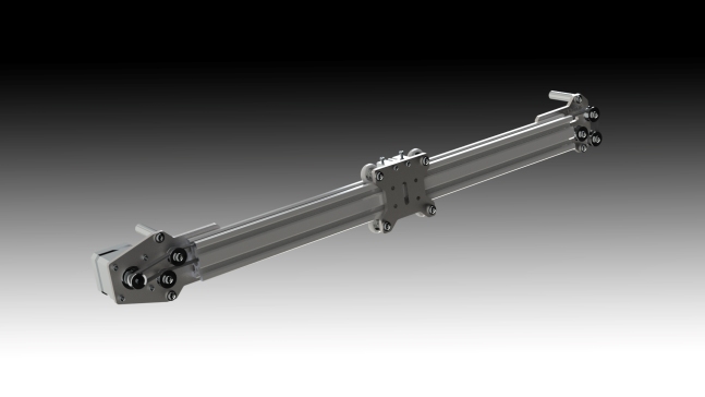 带尼龙滑轨的CNC直线导轨