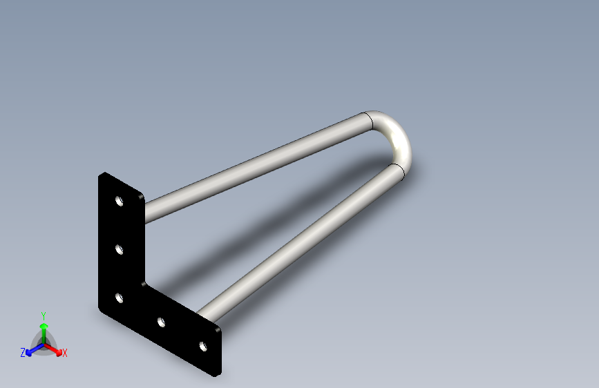 发夹家具腿200x10mm