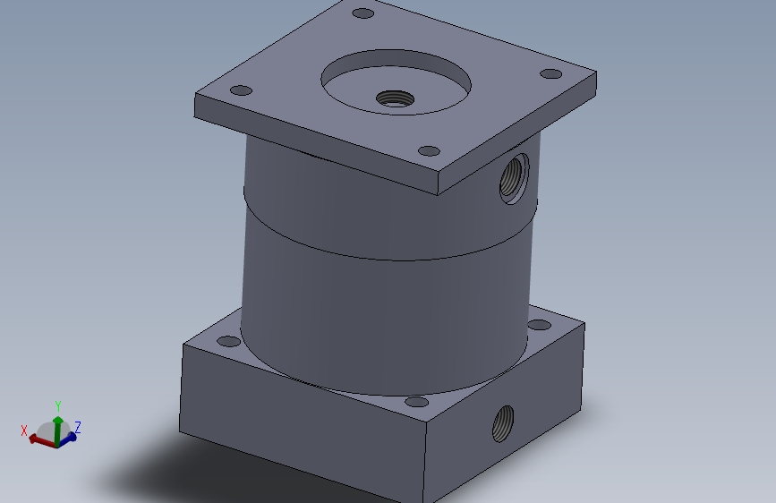 专用气缸80x10x28毫米