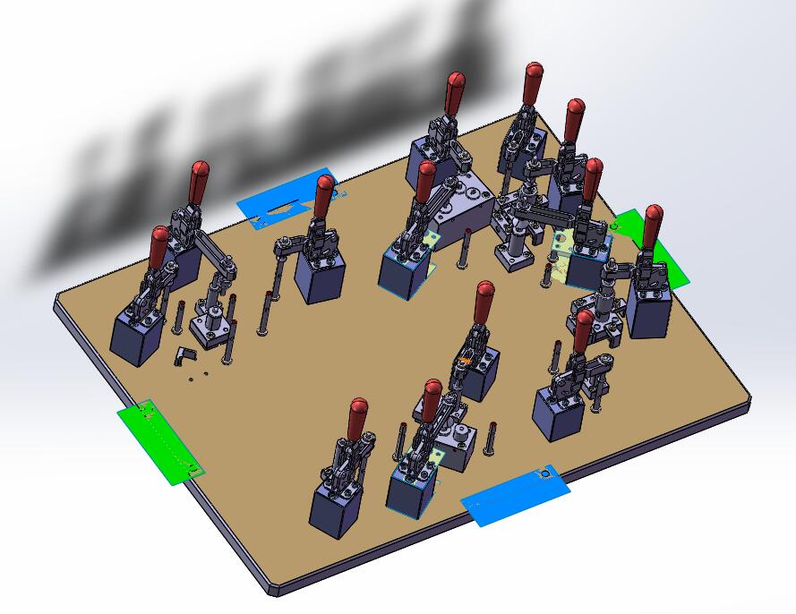 汽车零部件焊接加工夹具