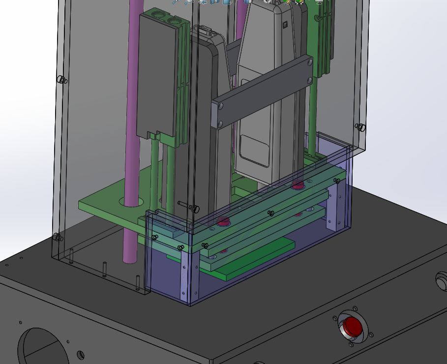 LED按键压台测试治具
