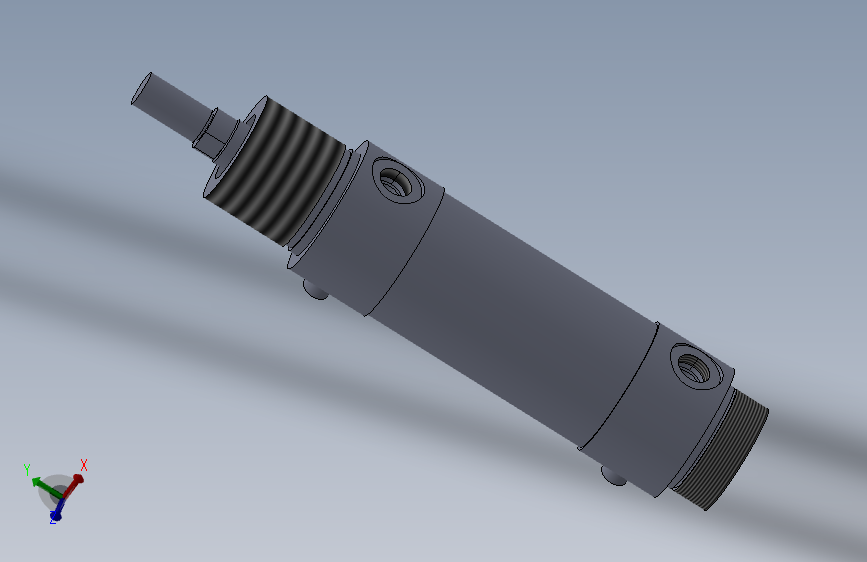 圆形气缸40x16x26毫米