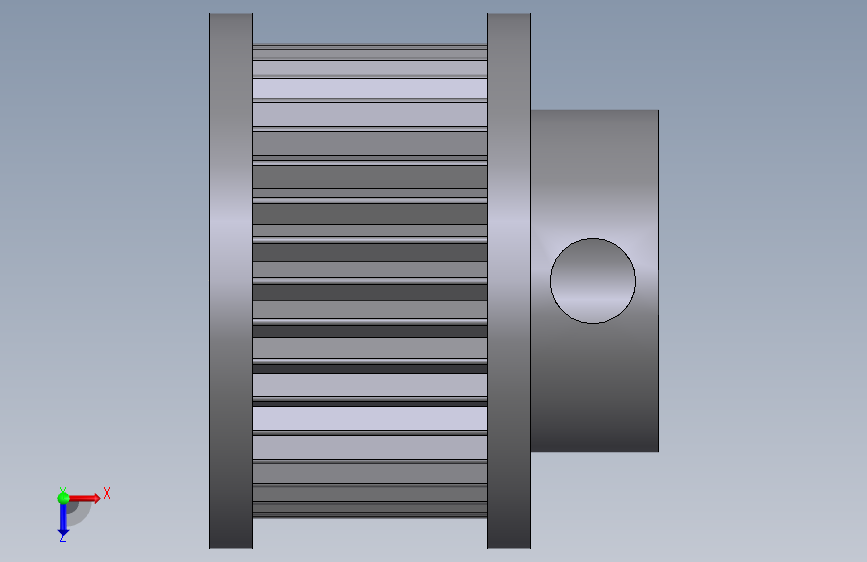 齿轮2GT-36齿内孔10