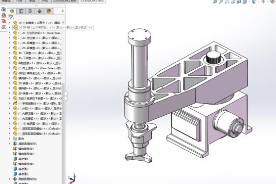 电动机座加工自动线卸料机械手