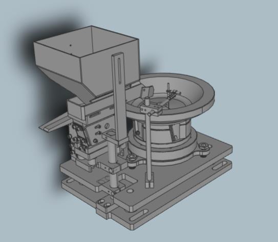 精密振动盘（铝盘）含料仓