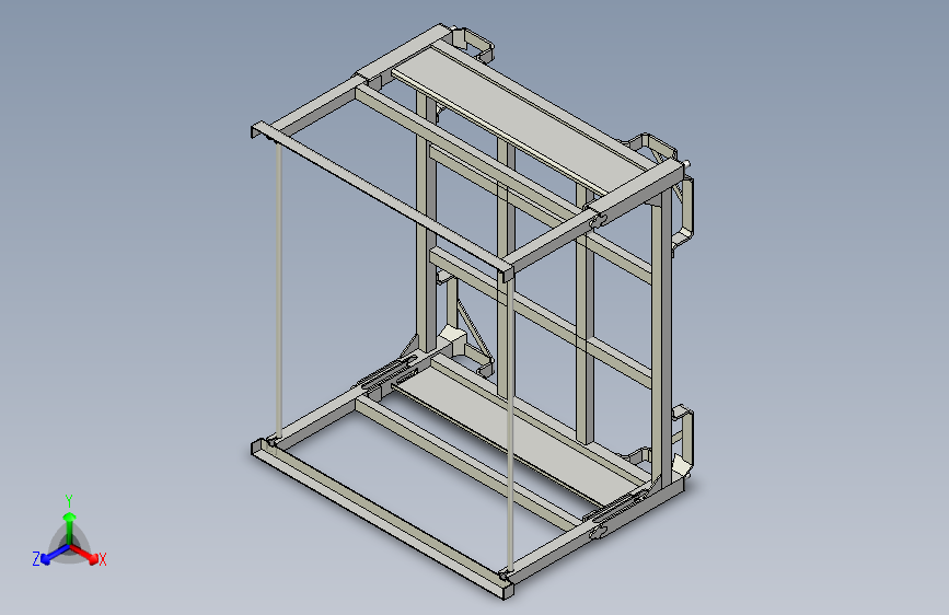 小门内板存储料架
