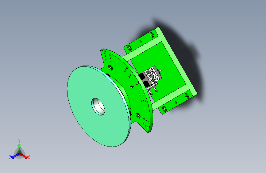 小型旋转转盘设备设计
