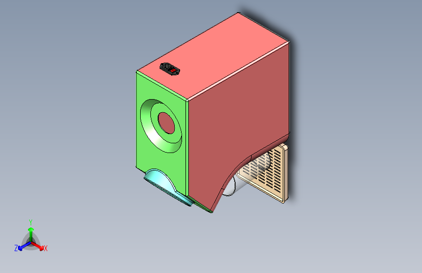 新型迷你饮水机模型