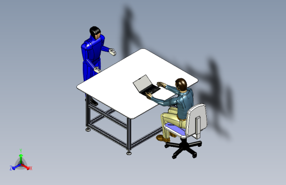 型材简易工作台（最新款）