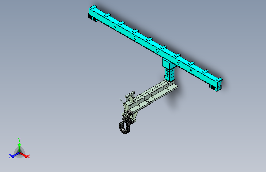 悬臂行走焊接机械手设计