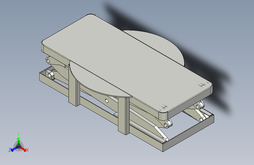 液压剪刀叉平台