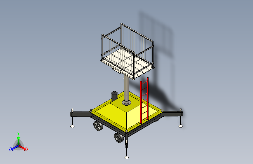 移动式液压伸缩提升机