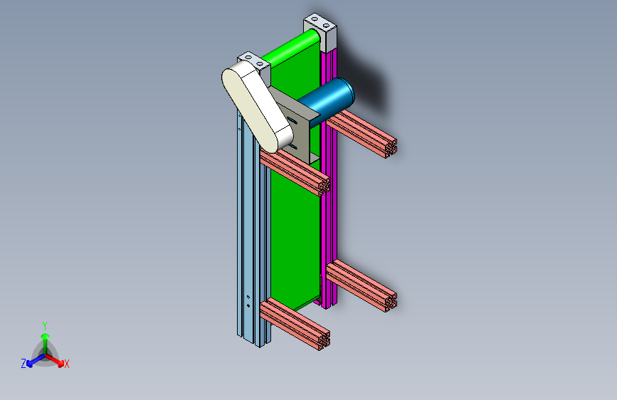 圆片电池输送线设计