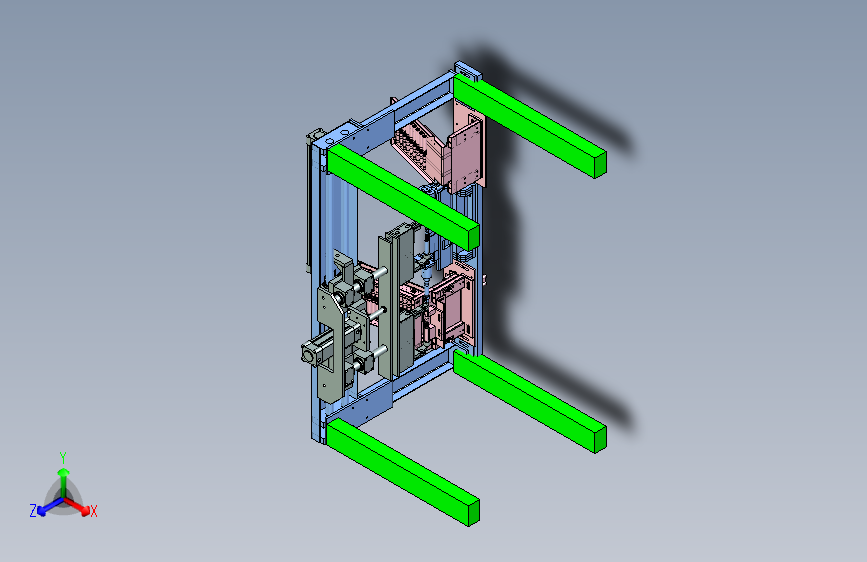 圆轴两头自动扩孔设计