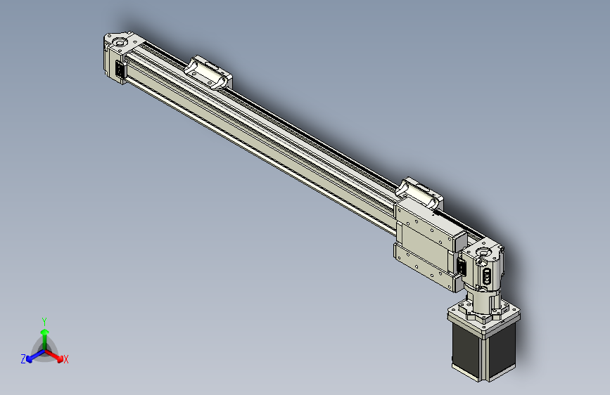 长距离来回运动模组