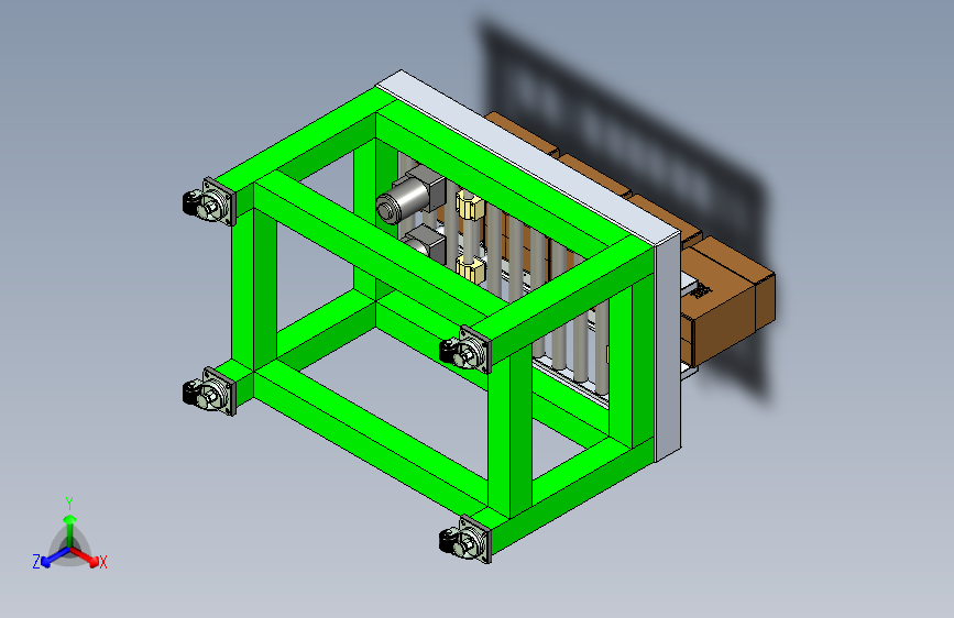 纸箱对中整形输送线设计
