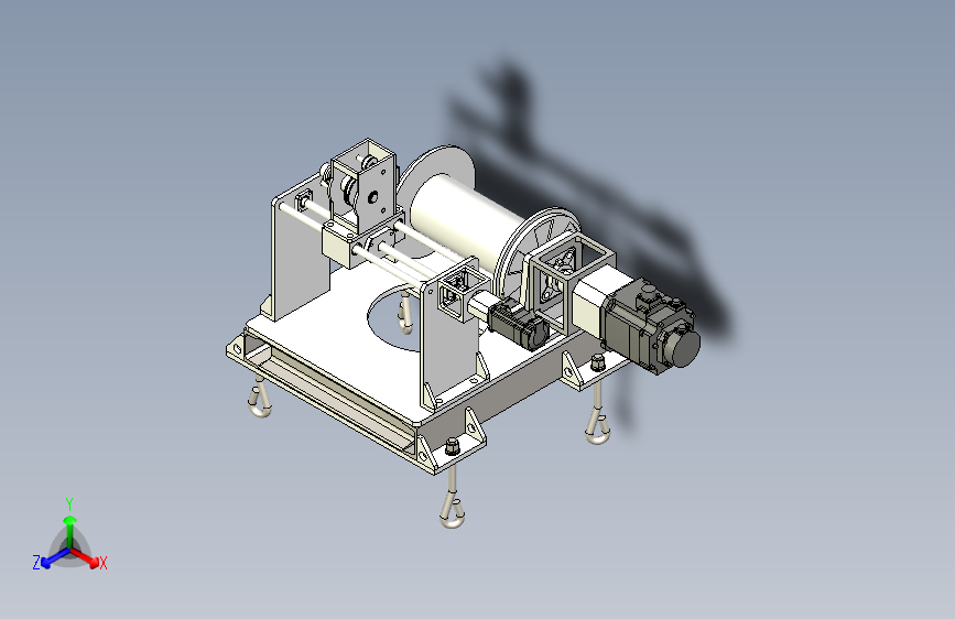 智能绞车排绳器