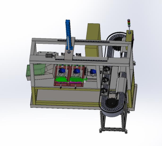 汽车发动机缸体气密性检测机