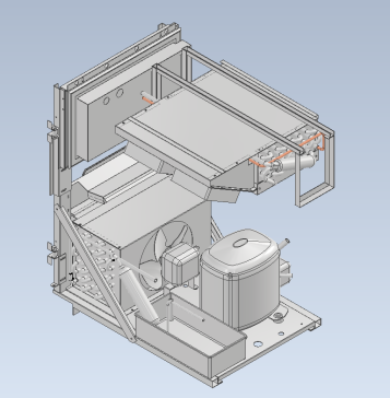 商用冷藏冰箱机组(平台柜)