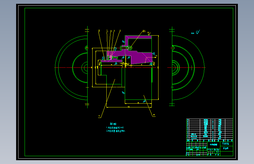 十吨位桥式起重机起升机构设计含cad图说明书机械升降