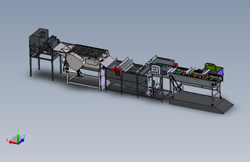 叶菜洁净化处理包装一体化机械
