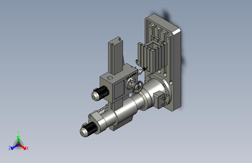摇臂钻床Z3050机械设计UG三维模型素材资料参考C22548