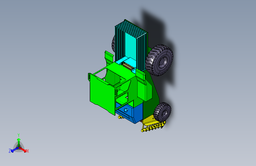 甘蔗联合收割机设计含三维图-698746=====400