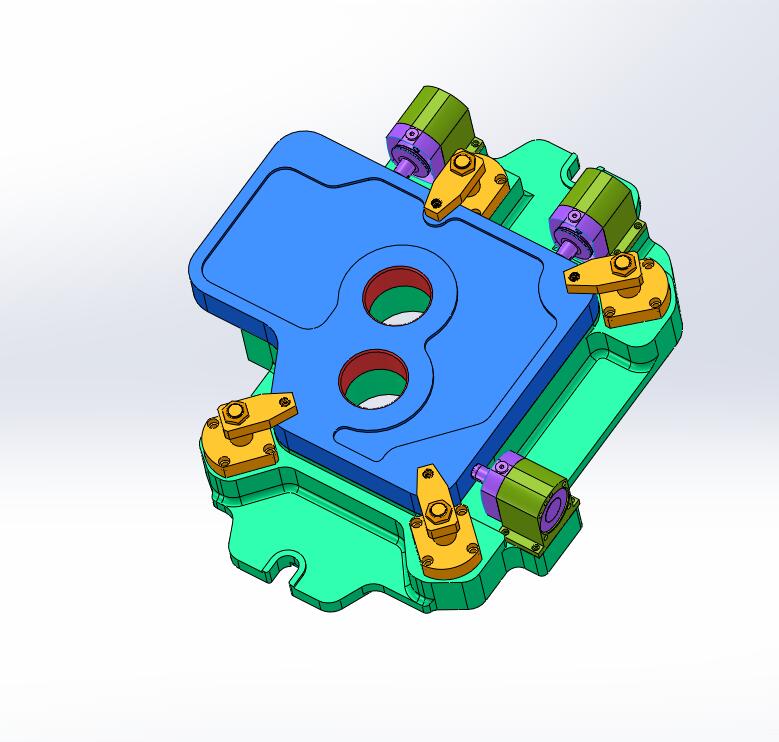 A797 机床加工夹具CNC治具案例24套合集