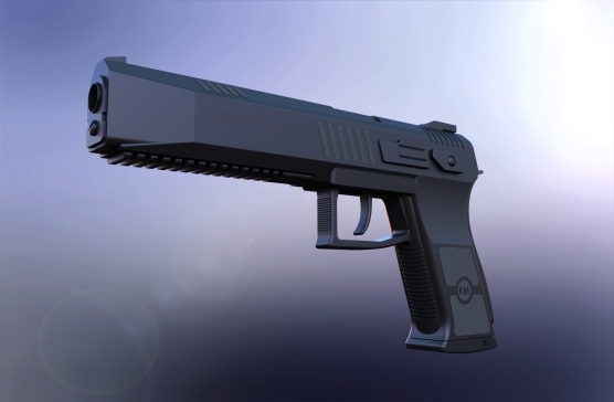 A0000893-黑骑士手枪