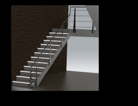 A0000905-不锈钢楼梯栏杆