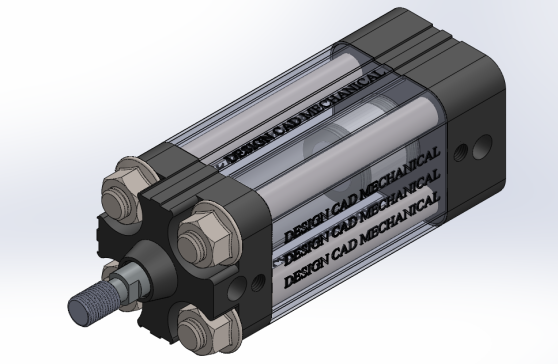 SOLIDWORKS 中的气动执行器运动