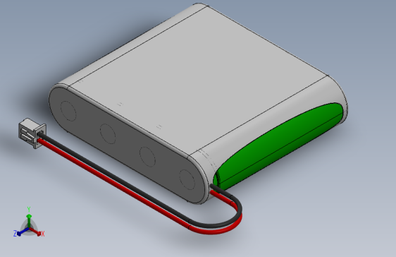 三芯可充电电池组