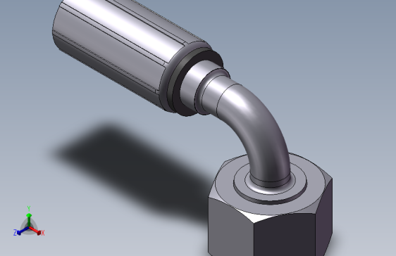 CF46系列-24°锥卡套轻型90°1CF46-12-4