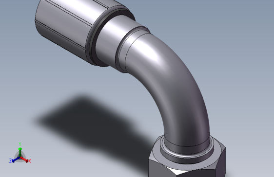 CF46系列-24°锥卡套轻型90°1CF46-18-12
