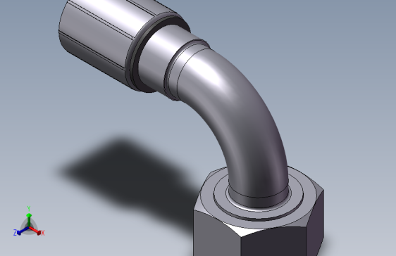 CF46系列-24°锥卡套轻型90°1CF46-28-12