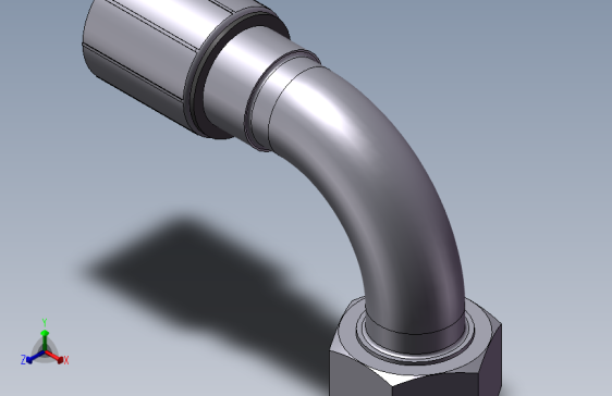 CF46系列-24°锥卡套轻型90°1CF46-28-16