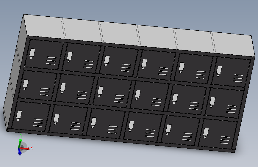洁净室18门鞋柜