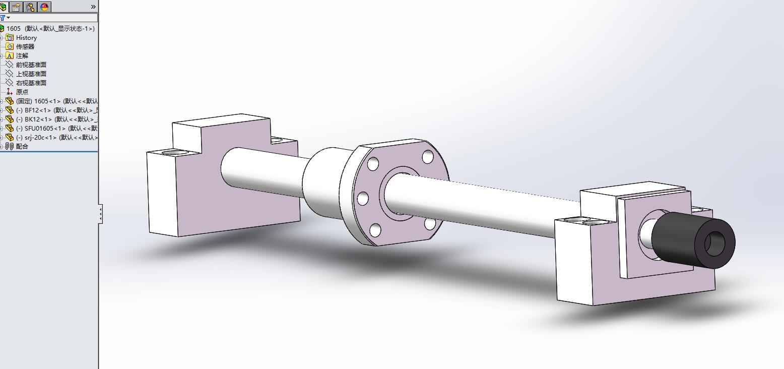 1605滚珠丝杆组件