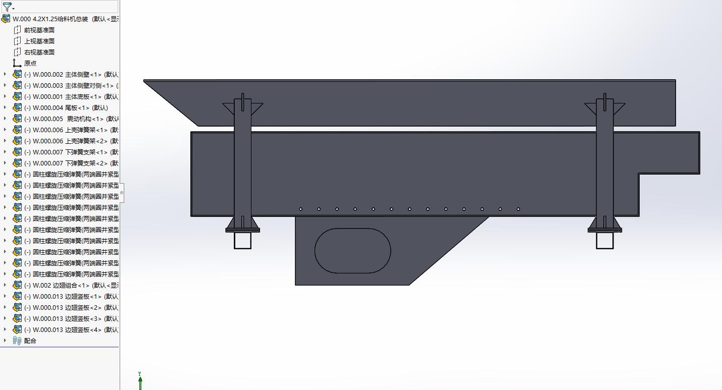 4200X1250配1600锤破给料机
