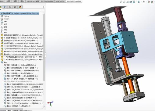 发动机缸套压装机构