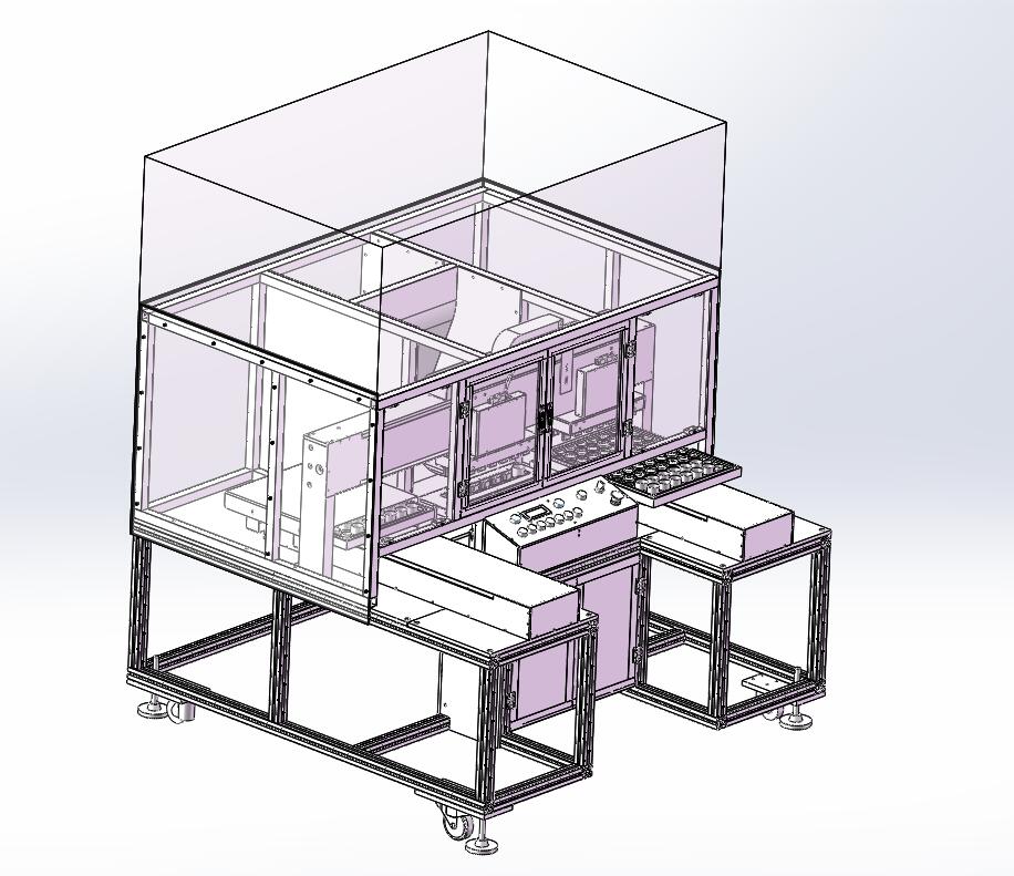 镜头自动除尘设备
